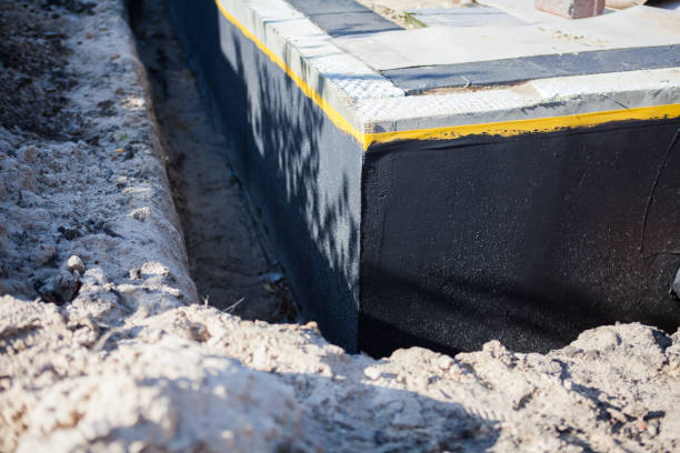 Residential Foundation Crack Repair installation at a Albion, IL home by SJ Waterproofing Pros